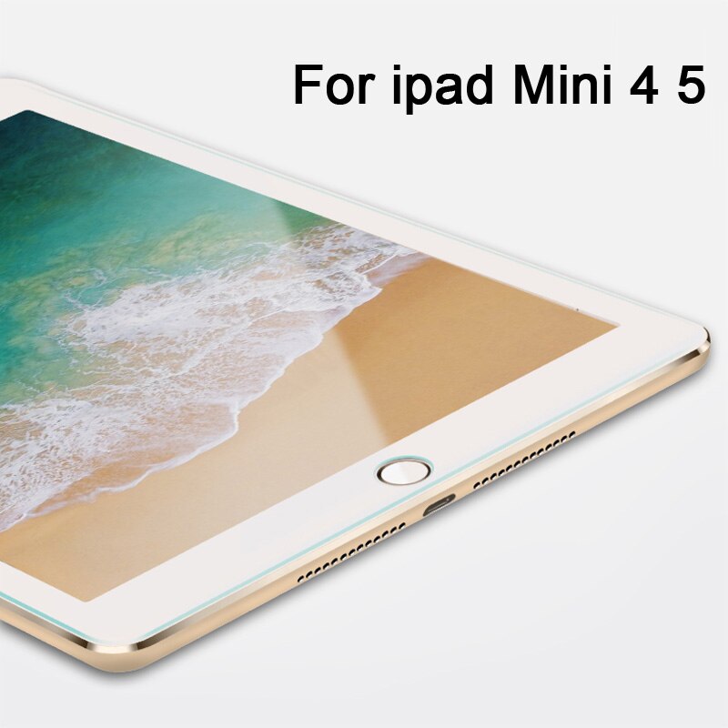 Tempered Glass For ipad 7th 8th 10.2 Air 4 3 2 1 Screen Protector For ipad mini 2 3 4 5 pro 11 10.5 Full Cover: For Mini 4 5