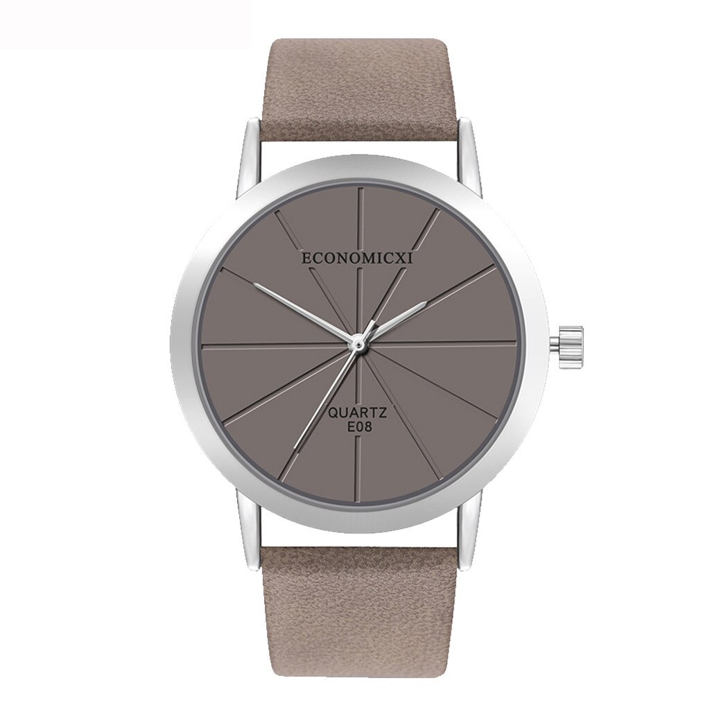 Vrouwen Mode Romeinse Cijfers Horloge Faux Leather Analoge Quartz Horloges Horloges Voor Vrouwen