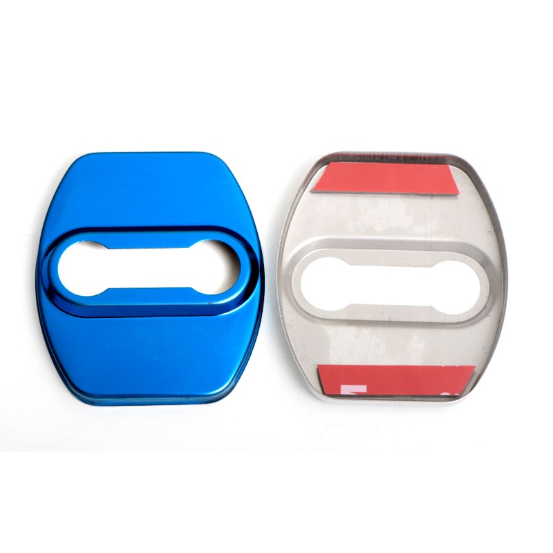 Bil styling automatisk dørlåsbeskyttelse rustfritt stål dekselveske til hyundai tucson montering av tilbehør