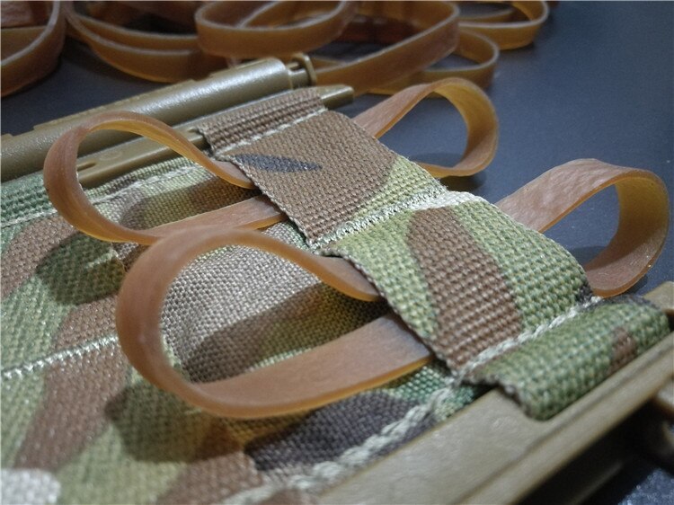 5PC draussen Zubehör Taschen Band Reinem Silikon Band Band 15CM Notfall Streifenbildung Gummi Band