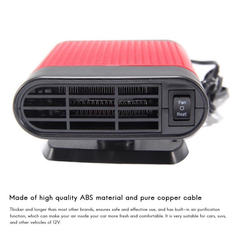 Autoverwarming snel verwarmen snel ontdooien ontwaseming ontwaseming voertuigverwarming koelventilator auto voorruit keramische verwarming