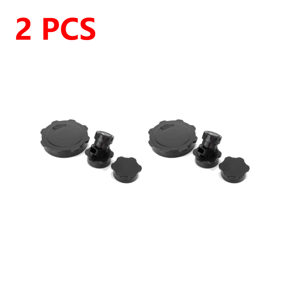 1-5 Stuks Draagbare Wateremmer Afdichting Deksel Met Kraan Camping Water Emmer Cover Water Opslag Container Deksel Voor Kamperen Wandelen: Roze
