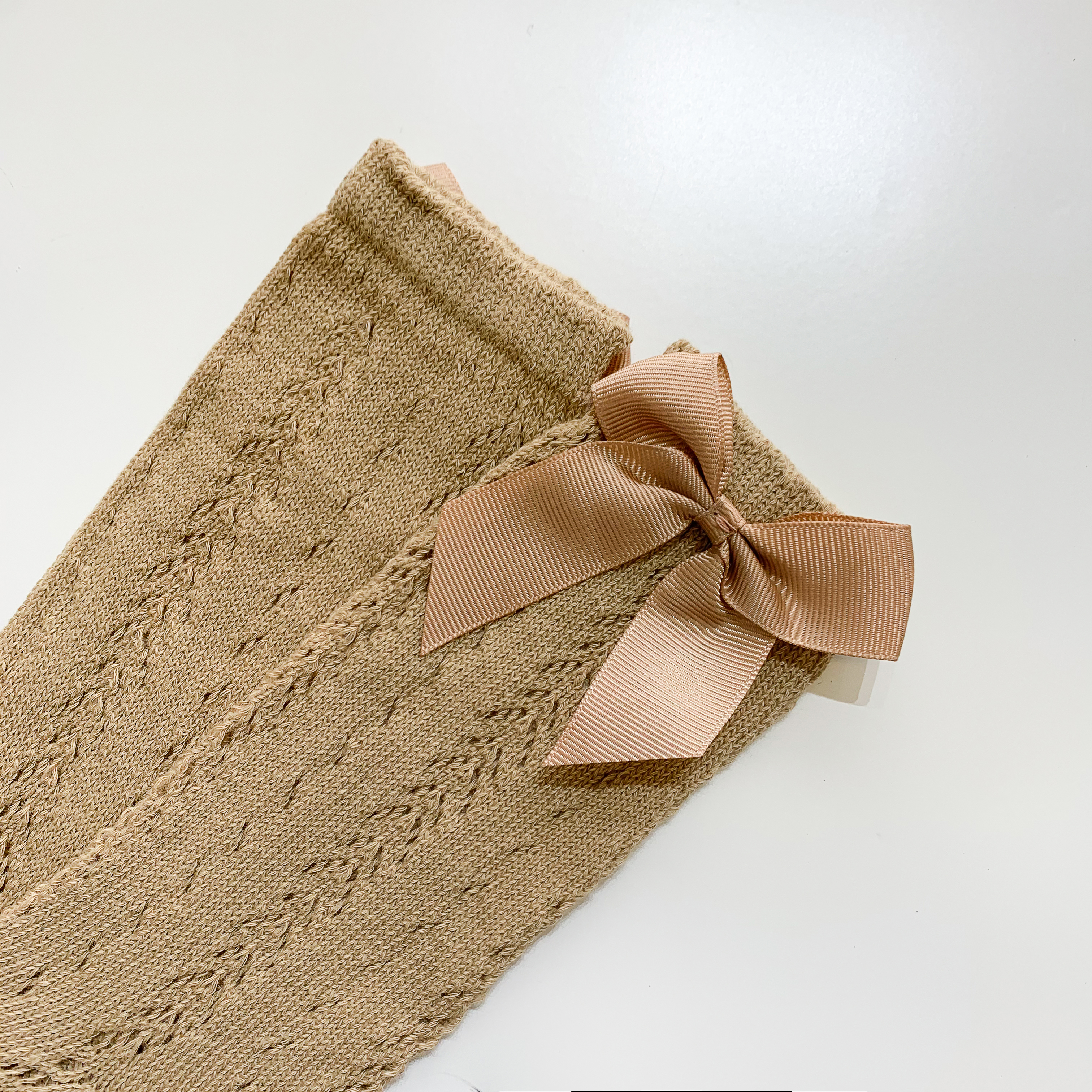 1-8t infantil crianças meninas do bebê oco respirável meias bowknot princesa sólido leggings aquecedores