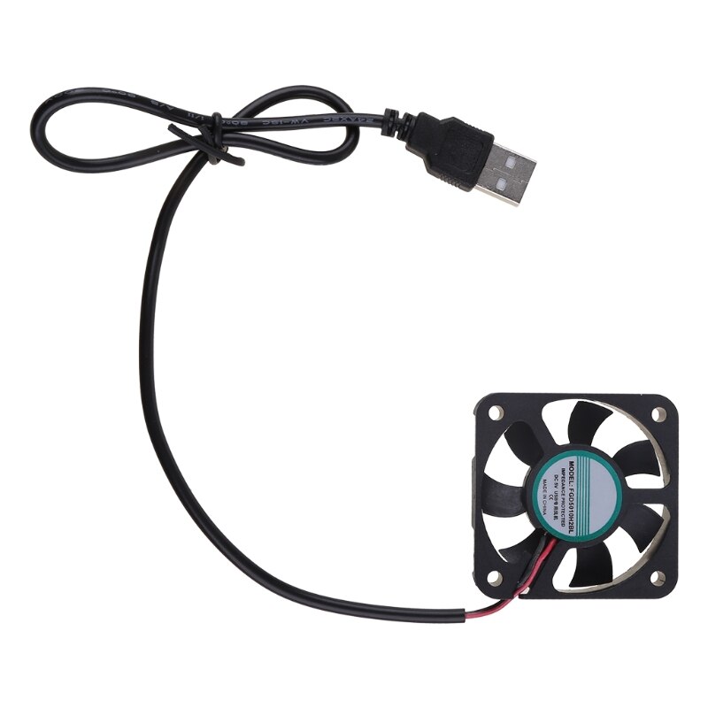 Ventola di raffreddamento silenziosa da 50mm DC DC 5V 0.1A 5010 5012 DC silenzioso senza spazzole per stampante 3D PC Case Fan