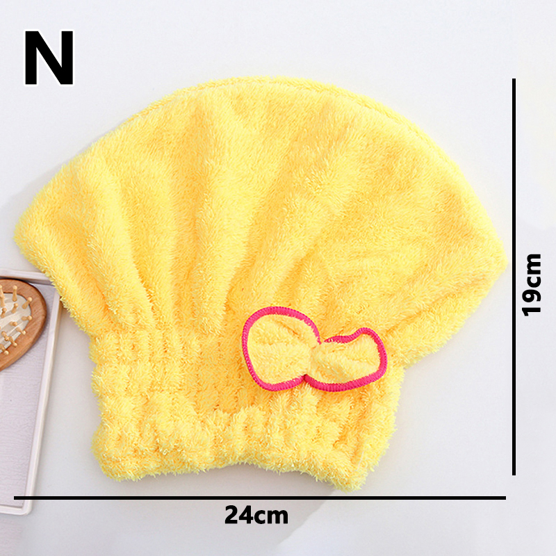 Microvezel Quick Haardrooginrichtingen Bad Spa Strik Wrap Handdoek Hat Cap Voor Bad Badkamer Accessoires: Zilver