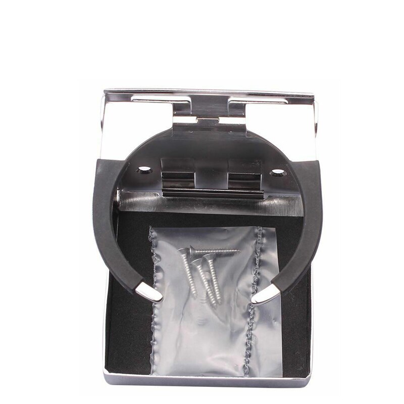 1 pçs 4 holder holder aço inoxidável 316 suporte de copo ajustável universal beber garrafa titular