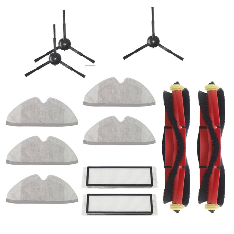 Hepa suodatin moppiliinat rievut harja xiaomi roborock  s5 max  s6 s6 pure  s6 maxv  s4 s5 s50 varaosaa: Tt