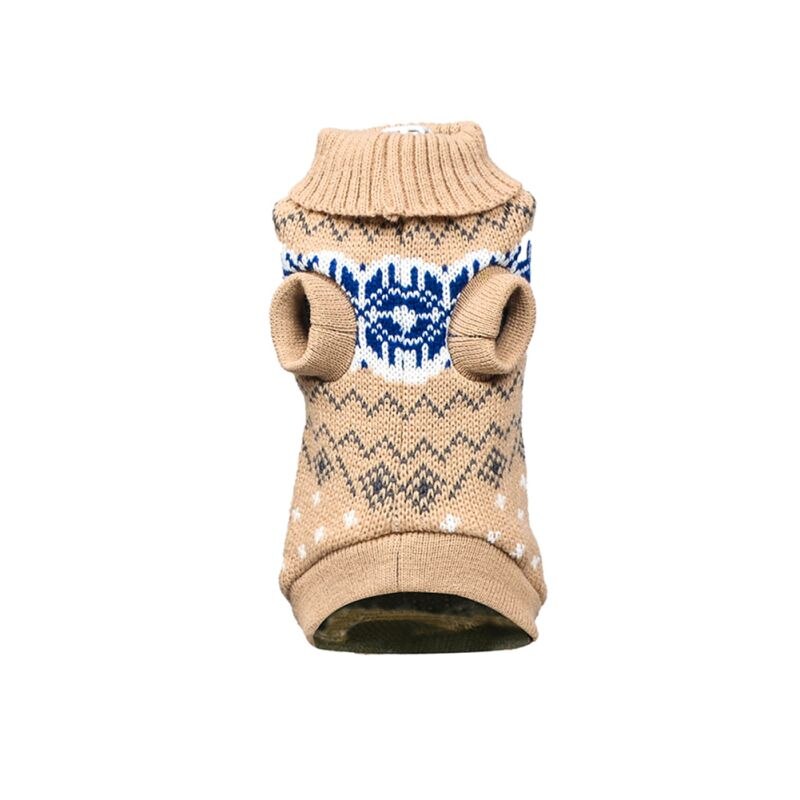 Hundetøj chihuahua kæledyr hunde kat strik hund sweater hvalp varm frakke chihuahua tøj hunde vinter doggy kostume til gatos: Gul / L