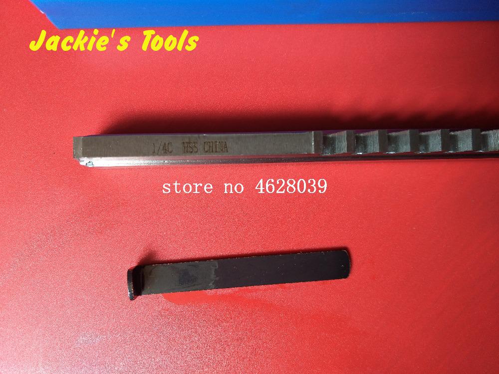 Broche de coupe de clé de Type poussoir 1/4 C, taille de pouce, HSS, Machine-outil CNC de supérieure