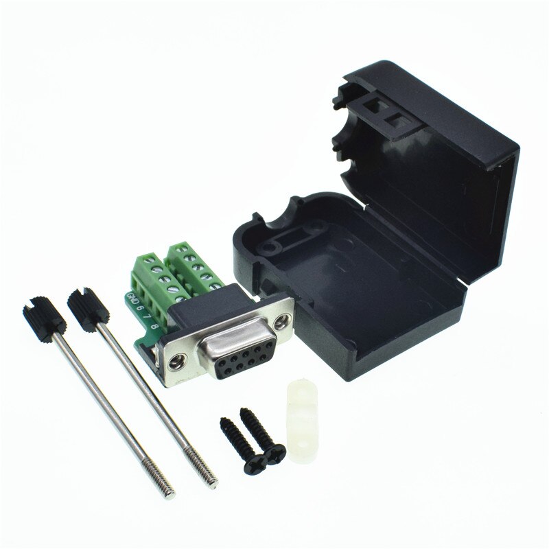 DB9 Connector COM transfer-free solder terminal DB9 Male Connector RS232 DB9 Breakout D-SUB Connector Female