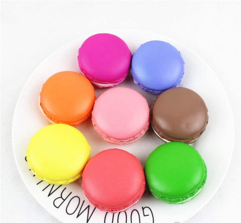 12pcs Artificial Macaron Biscuit Cakes High Simulation Dessert Food for Home Kitchen Decoration Photography Props Crafts