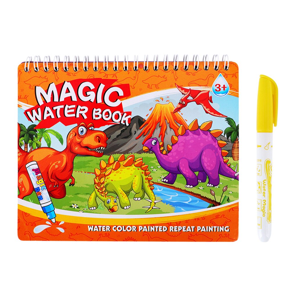 Water Tekening 26 Engels Leren Kaart Magie Met 2 Pen Brief Kaart Schilderen Board Educatief Speelgoed Voor Kinderen: dinosaur park