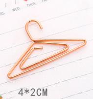 5 stk/sæt mini rosa guld flamingo kamera sakura krone stjerne papirclips bogmærke foto memo billet ringbind klip kontor stationion: 10
