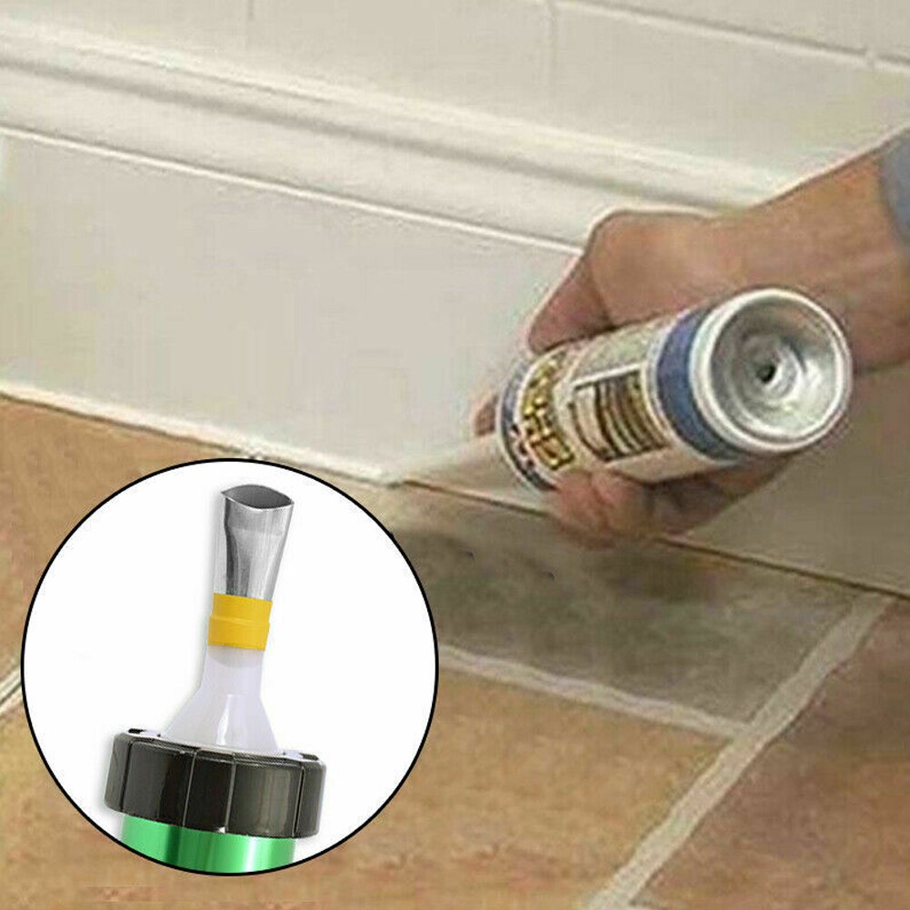 14pcs/set Stainless Steel Kitchen Construction Applicator Tool Caulking Nozzle Brick Grout Window Joint Filling Door Detachable