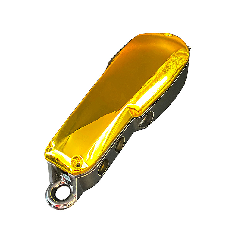 Tondeuse à cheveux électrique WAHL 808, accessoires cisailles colorées, coque supérieure, coques inférieures, vieux outils de coupe de cheveux: gold set