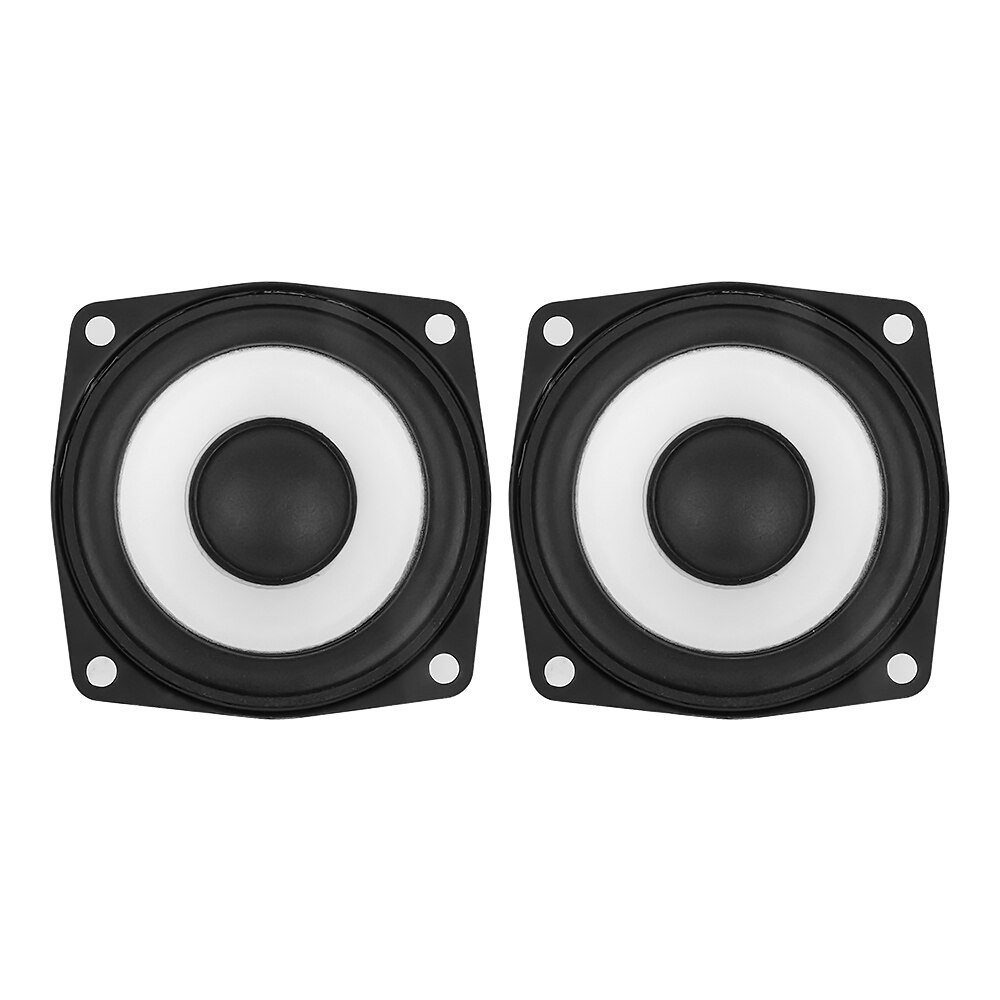 Aiyima 2 stk 2.5 tommer full range højttalere kolonne hifi 4 8 ohm 15w lydforstærker højttaler driver hjemmebiograf loudspeake diyr