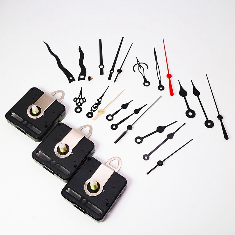 DIY Quartz Wall Clock Movement Mechanism Battery Operated Clock Motor Kit,Hands Home Improvement Tools