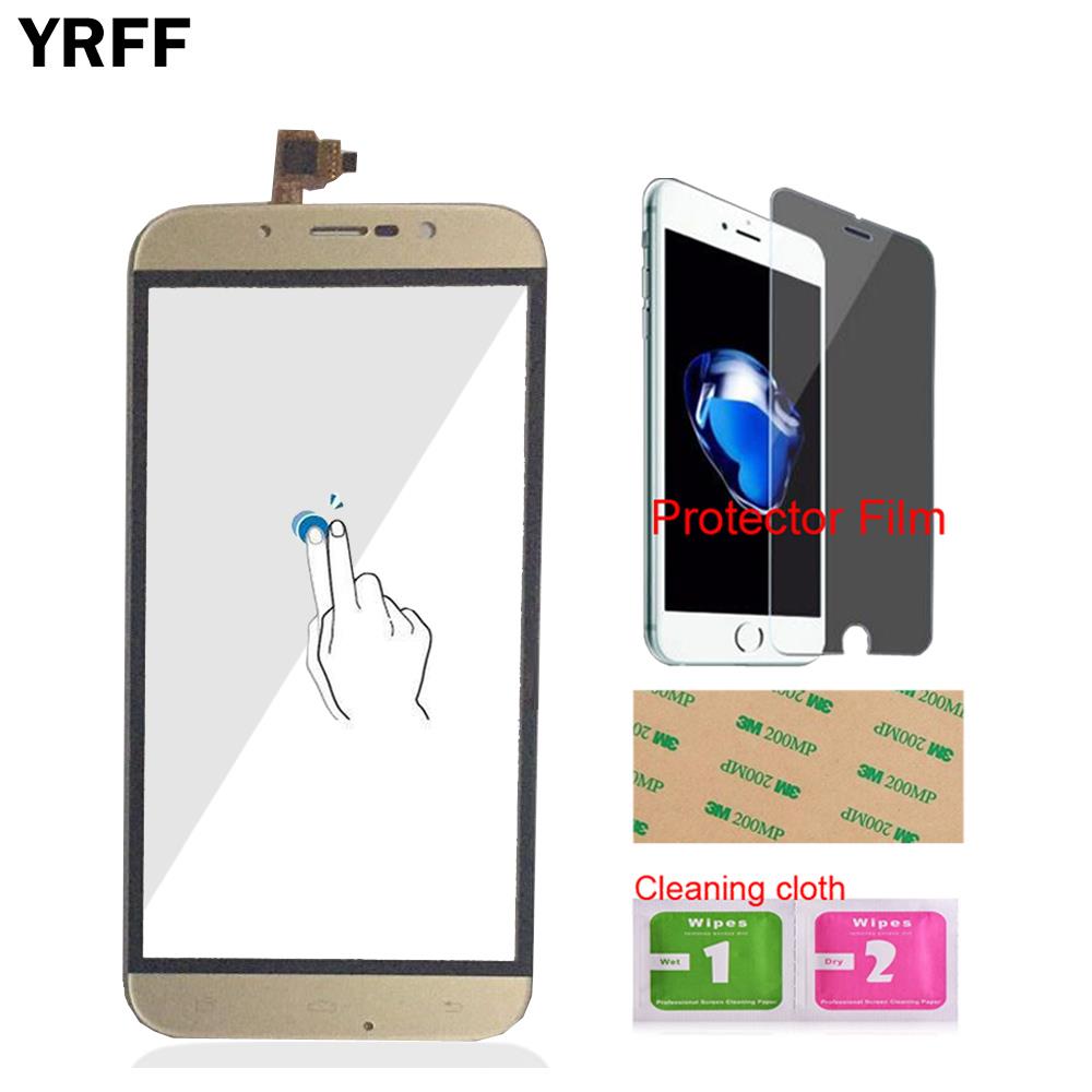 YRFF 5.5 inch Mobiele Telefoon Touch Screen Panel Touchscreen Voor UMI Rome X Digitizer Panel Glas Protector Film Gratis Lijm