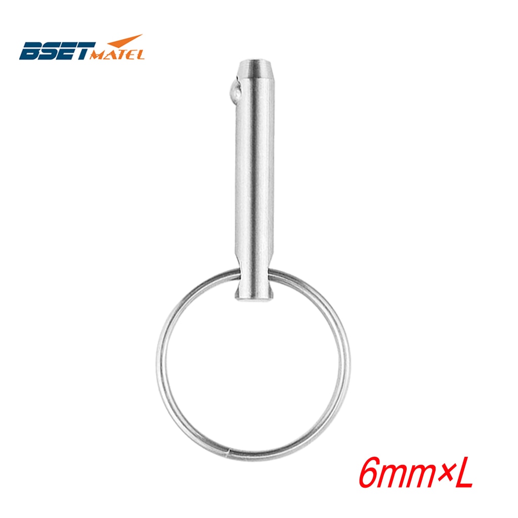 6mm Marine Grade 316 Stainless Steel Quick Release Ball Pin for Boat Bimini Top Deck Hinge Marine hardware Boat Accessories