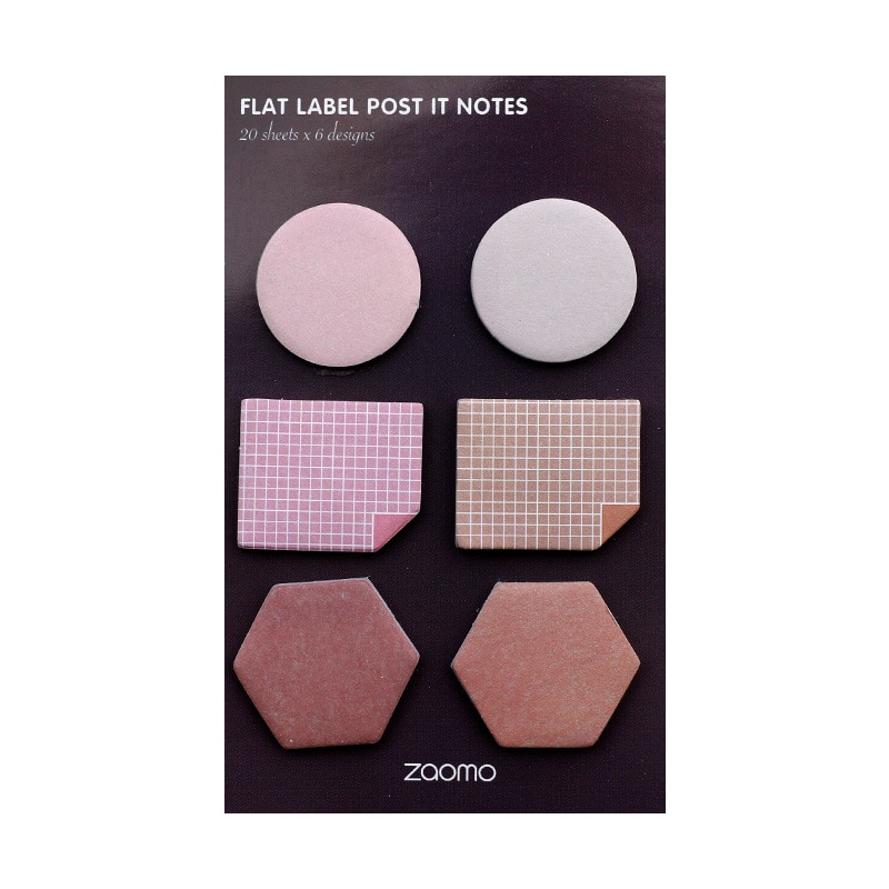 120Pcs Post It Sticky Notes Macaron Color Palette Series Memo Pads Stationery Self Adhesive Mini NotebookkSchool Office Supplies