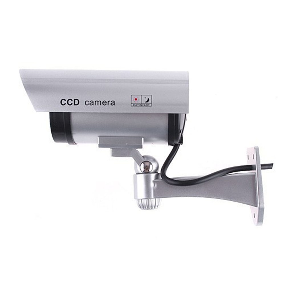 Leshp ca -11 monitor beveiligingsagent simulatie bewaking bullet camera buiten binnen dummy ir-camera met rood knipperlicht