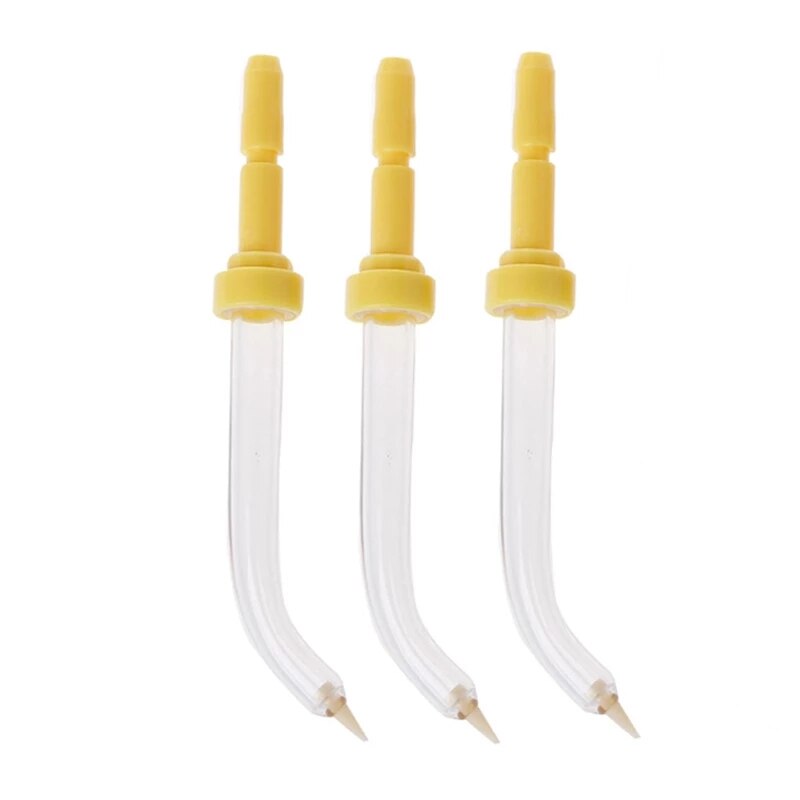 3 Pcs Replacement Pocket Tips Dental Hygiene Accessories Periodontal pocket nozzle Compatible With Waterpick Oral Irrigator