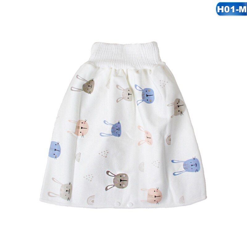 Cute Cartoon Baby Skirt Diapers Reusable Nappies Cotton Training Pants Panties Nappy Cloth Diaper Washable Infants Children Baby