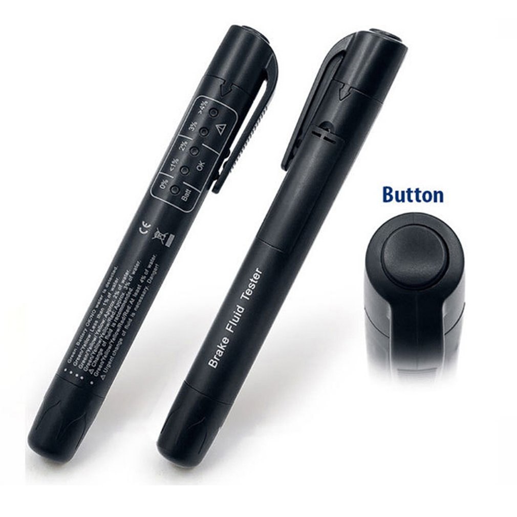 Bremse Öl Prüfung Stift Brems Flüssigkeit Tester Tester Prüfung Stift Pe Tasche Verpackung Universal--Automobil testen Werkzeug