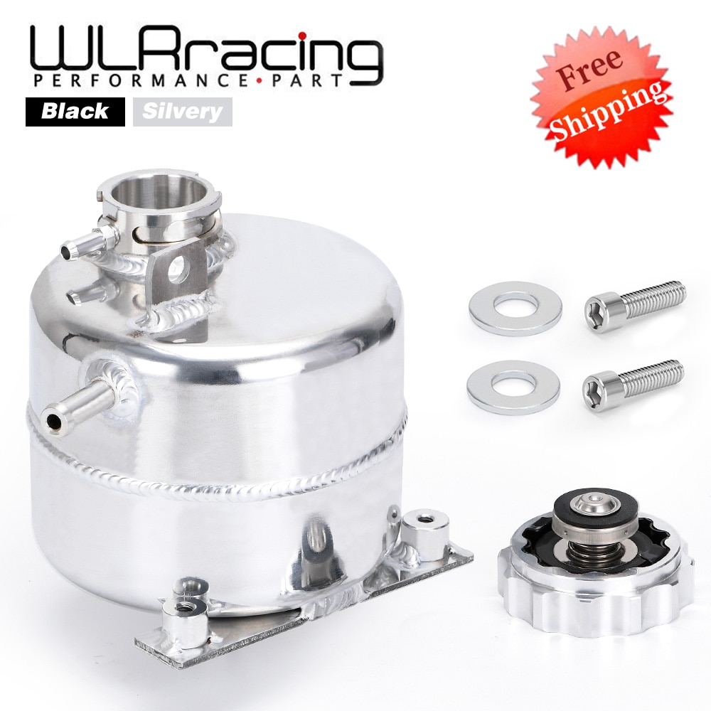 For mini cooper s  r52 r53 biltilbehør kjølevæske header ekspansjon overløp vanntank og lokk reservoar aluminiumsbeholder wlr-cot 03