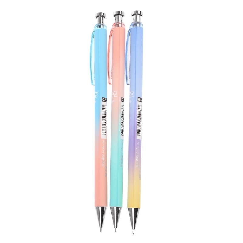 Nette Mond Sterne Kunststoff Mechanische Bleistift Automatische Stift Für Schreiben Schule Versorgung DXAB