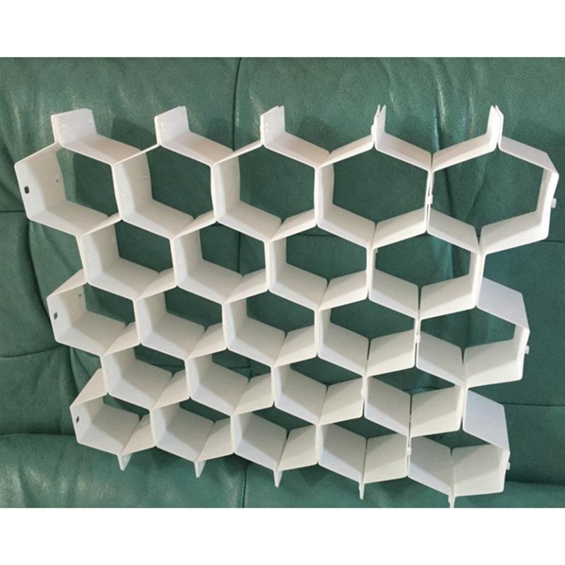Einstellbare Schublade Waben Schindel Partition Divider Box Separator DIY Grid Lagerung Organizer Zell Sortierung Höschen Socken