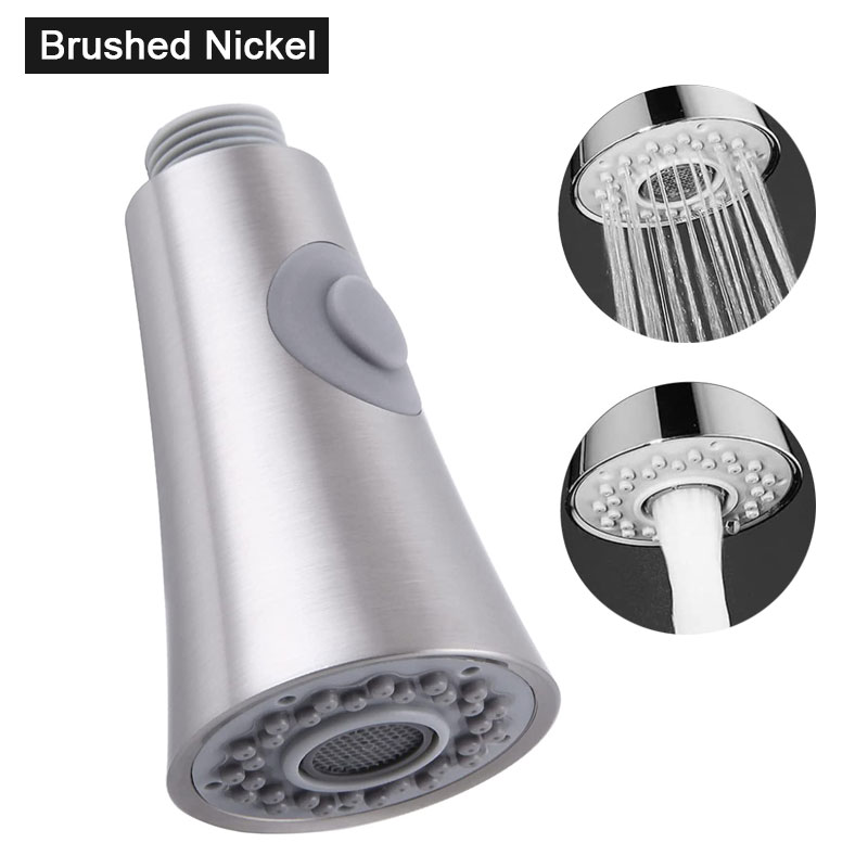 Kitchen Faucet Head Replacement, Angle Simple Kitchen Sink Faucet Parts, Pull Down Faucet Sprayer Head Nozzle,Sink Spray Nozzle: Lavender