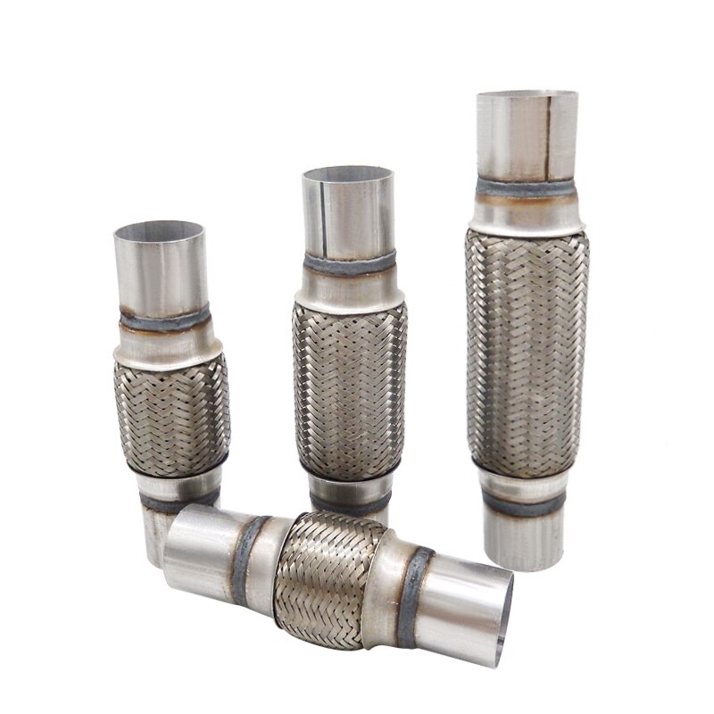 General automobile exhaust pipe soft connection plus welded pipe muffler soft connection damping hose to improve resonance