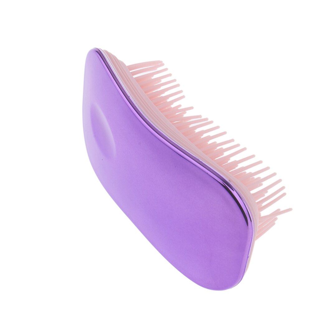 Detangling Brush Scalp Massage Hairbrush Detangling Comb for Wet Dry Hair: Purple