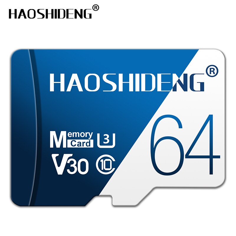 Hoge snelheid micro sd geheugenkaarten 8g 16 gb 32 gb 64gb geheugenkaart 128gb micro sd flashkaart klasse 10 voor mobiele telefoon ipad gps: 64gb