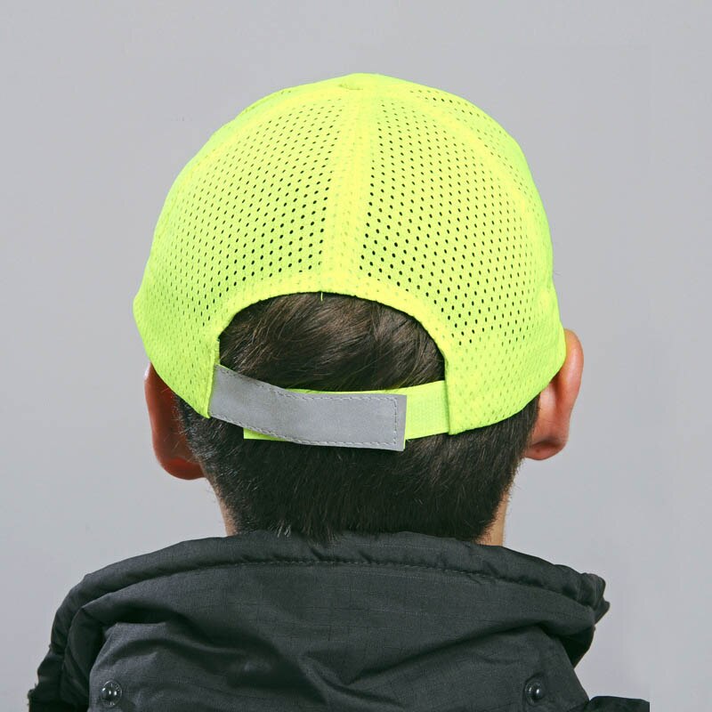 Høj synlighed reflekterende baseball cap gul sikkerheds hat arbejdshjelm hjelm vaskbar hat sikkerhed trafik cap