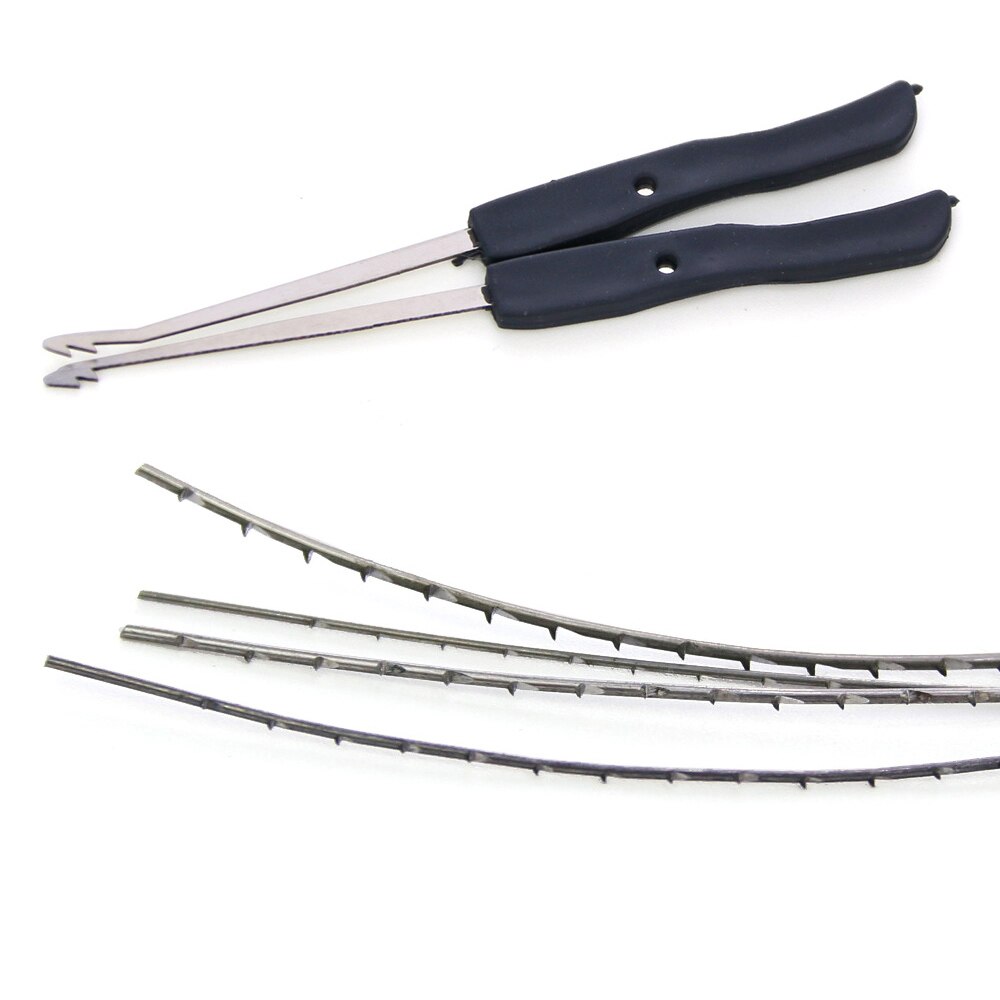 10pc/Set Stainless Steel Lock Pick Set Locksmith Tool Lock Pin Broken Key Extractor Key Remove Hooks Lock Locksmith Tool
