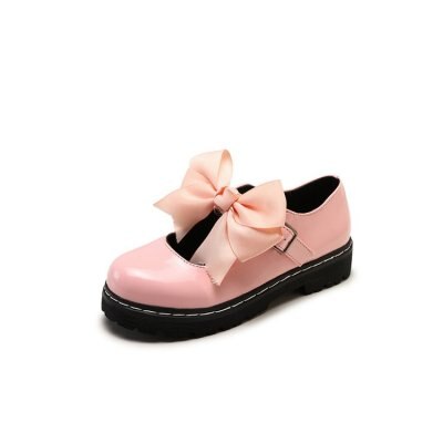 Chaussures Lolita petites chaussures d'été doux fille chaussures femmes japonaises chaussures simples mignon tête ronde étudiant poupée chaussures: 2 / 37