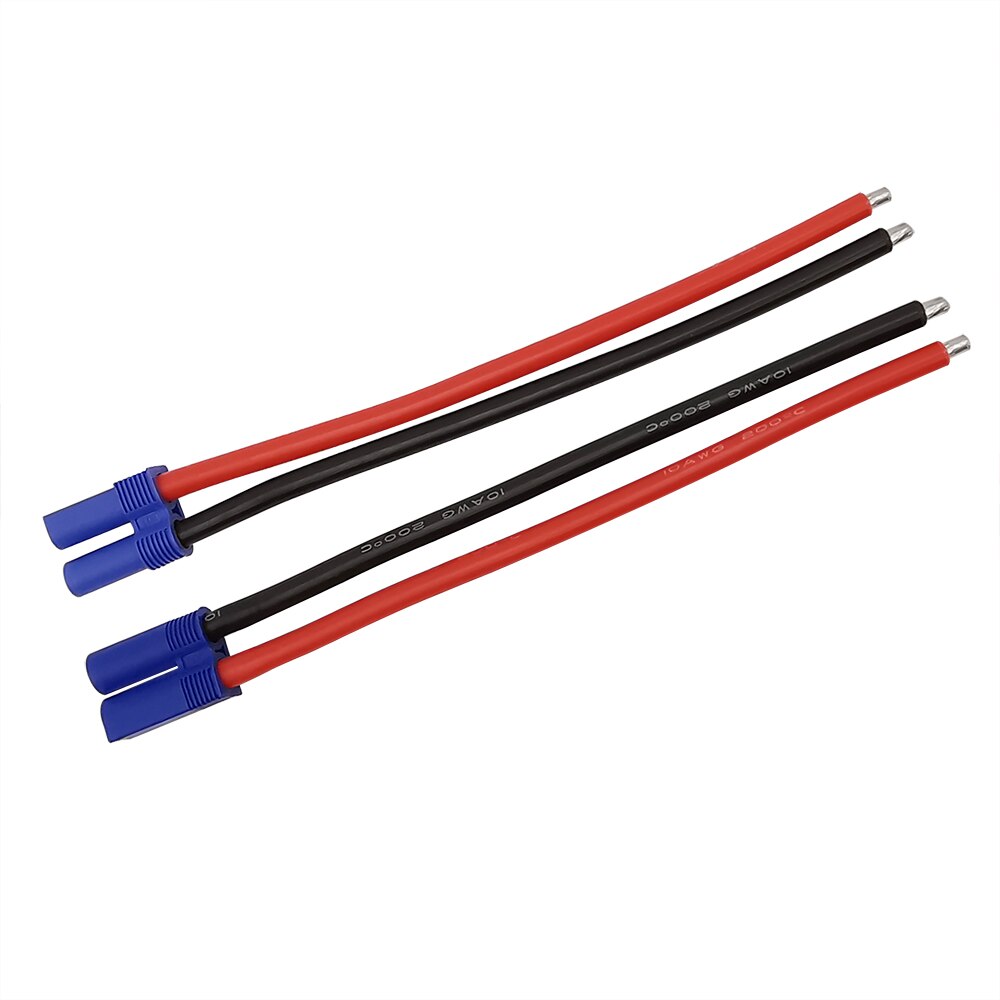 10AWG Silikon Kabel EC5 Stecker/Weibliche Jack Draht Anschluss für RC Batterie Spielzeug Zopf Draht Länge 15cm 30cm 50cm