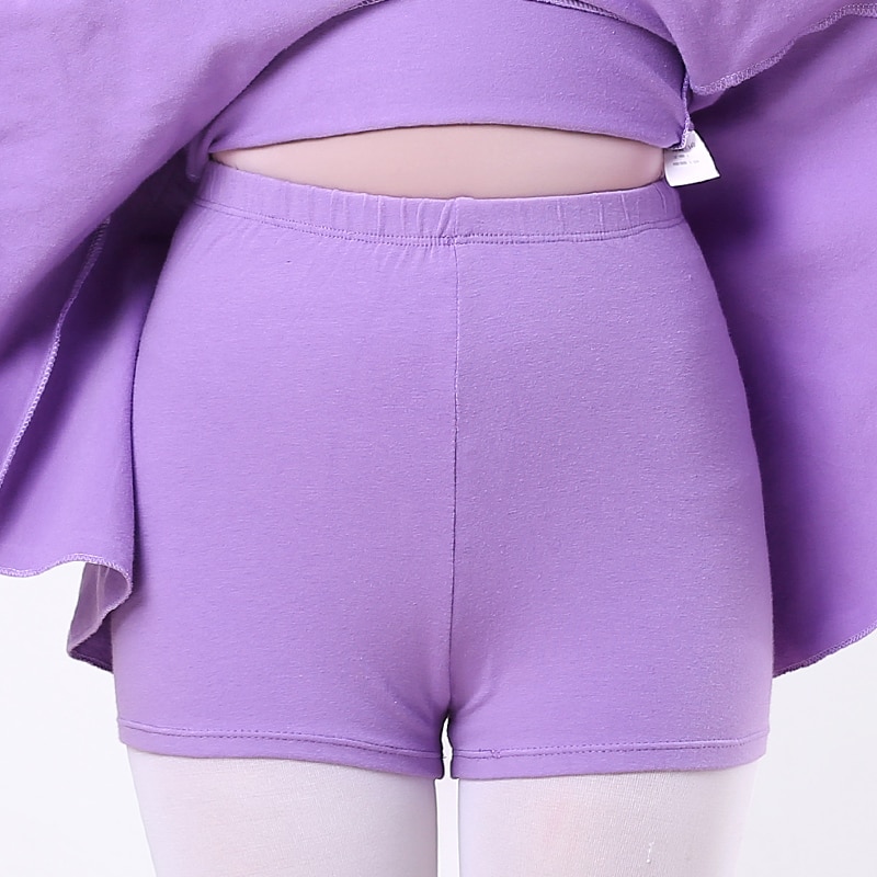 Baumwolle Separaten kurze Hose tanzen Ballett Anzug freundlicher Mädchen Gymnastik Ballett Tanz Kleid freundlicher Dancewear