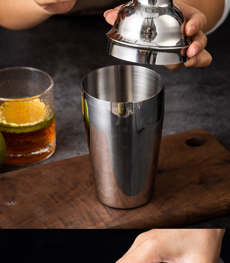 6/7/10 pz in acciaio inox cocktail shaker strumenti Bartending barista kit Martini Sharker bere miscelatore impostato con sacchetto di immagazzinaggio