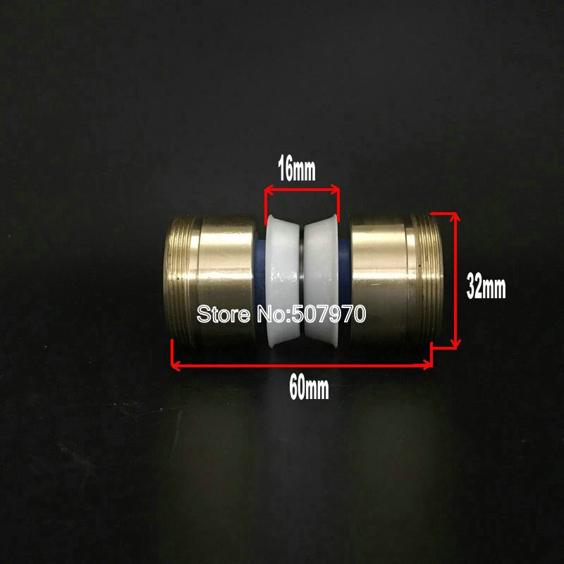 WEDM Waterproof Pulley Roller Guide Wheel Assembly 32-16-60mm Guide Wheel for CNC Wire Cutting Machine
