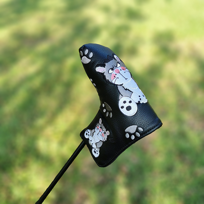 Golf Club Head Covers Wood Driver Protect Headcover Golf Accessories Putter Golf Iron Club Head Cover: light green