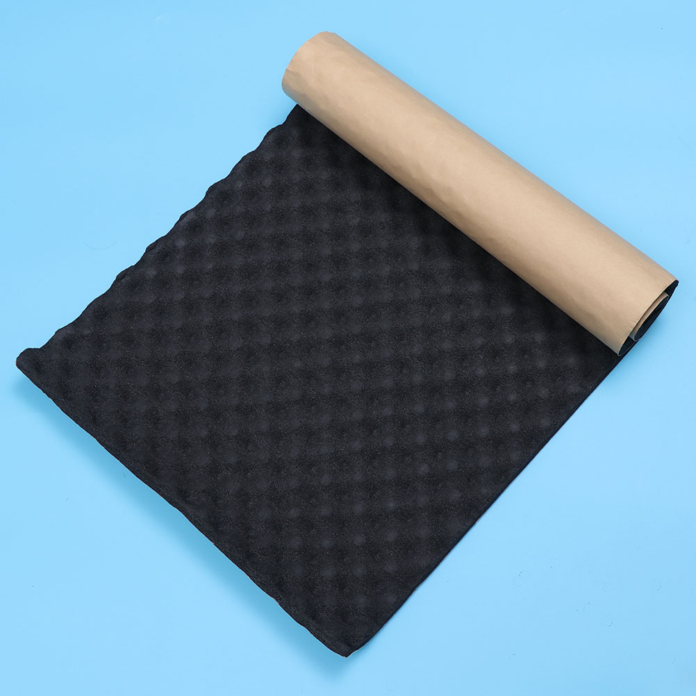 2pcs Useful Sound Insulation Pad Self-adhesive Noise Reduction Wall Panels