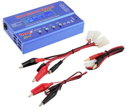 IMAX B6 Digitale RC Lipo NiMh Akku Gleichgewicht Ladegerät + AC Energie 12v 5A Adapter Tropfen: B6 Tamiya stecker