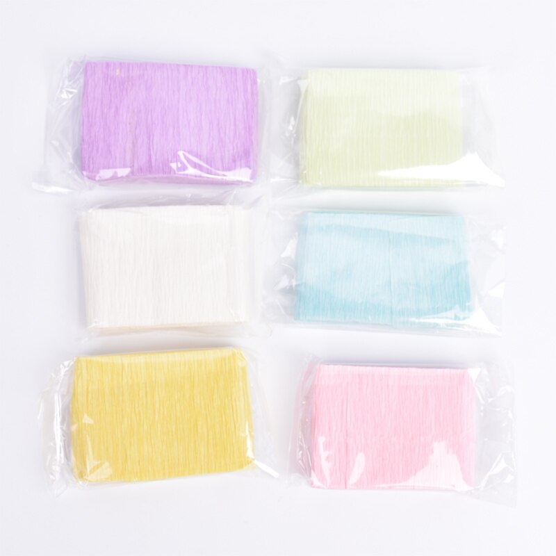 6pcs/lot Macaron Pastel Crepe Paper Streamers Rainbow Unicorn Birthday Party Decoration for Baby Shower Backdrop 5cm*2.5m: MULTI