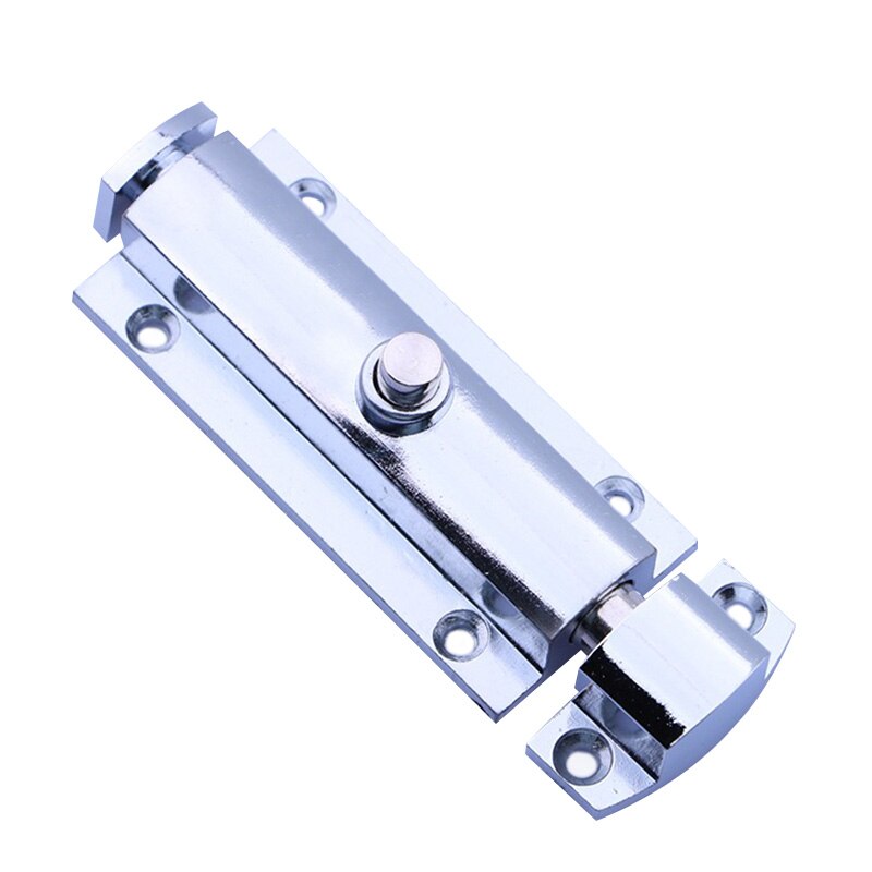 Home Door Window Plastic/Zinc Alloy Security Slide Bolt Lock for Bathroom Toilet Spring Latch
