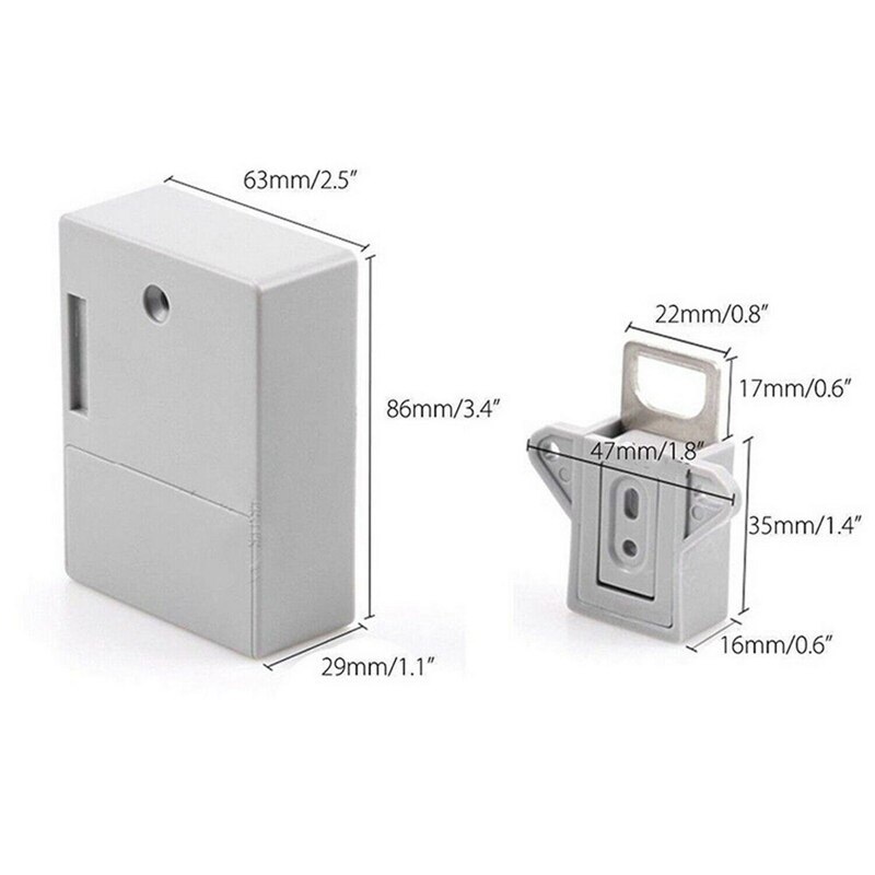 Invisible RFID Free Opening ligent Sensor Cabinet Lock Locker Wardrobe Shoe Cabinet Drawer Door Lock Safety Protect