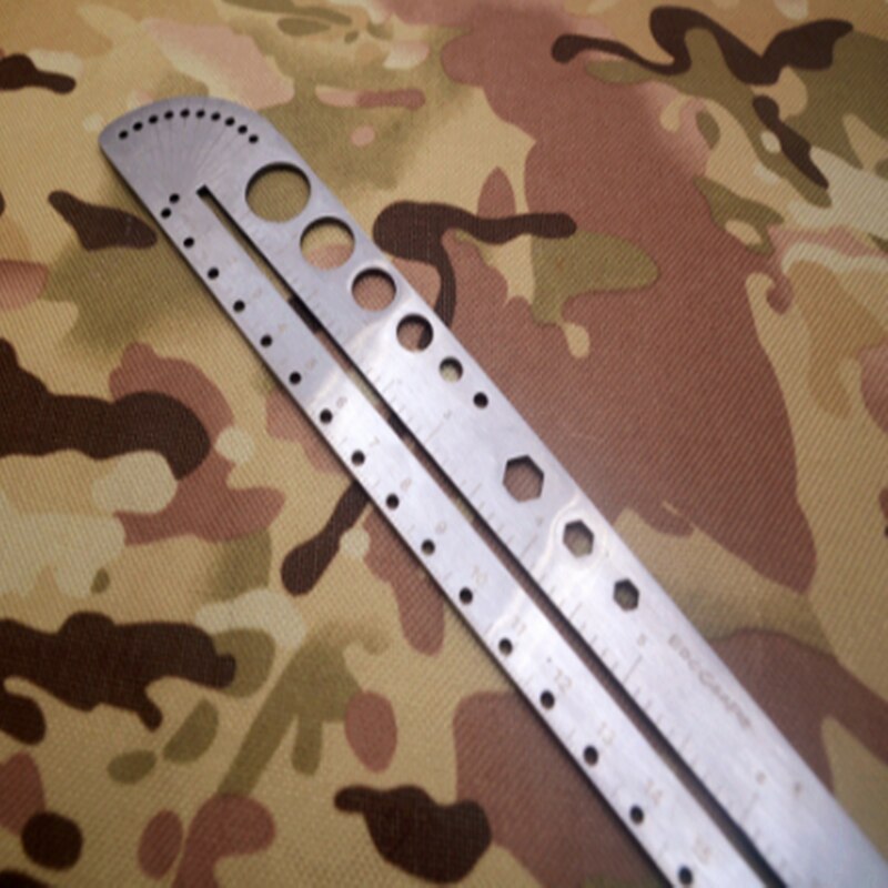 Multifunctional Stainless Steel Angle Protractor Ruler Degree Measuring Tool