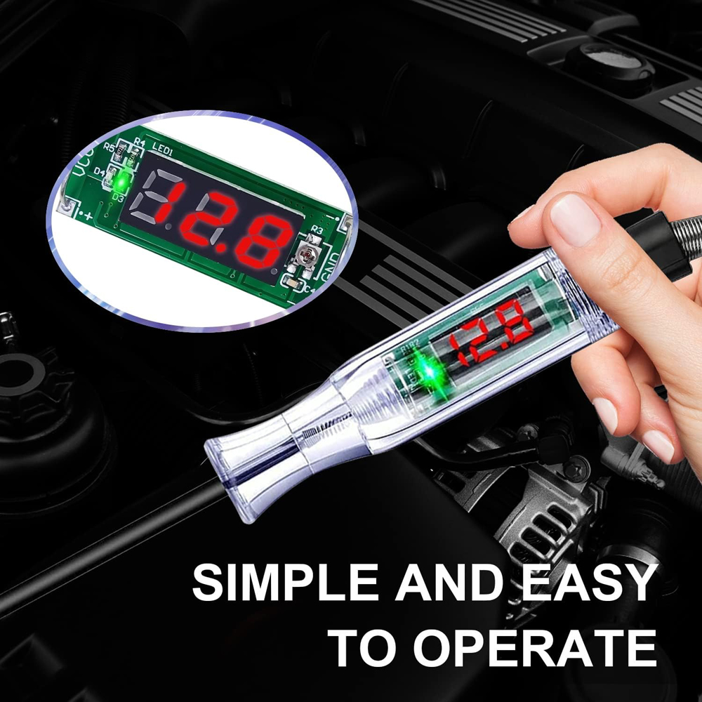Neue Auto Lkw Spannung Circuit-Tester Auto 6V 24V Werkzeuge Auto diagnose Sonde Test Stift Glühbirne Elektrische mess Stift Werkzeuge